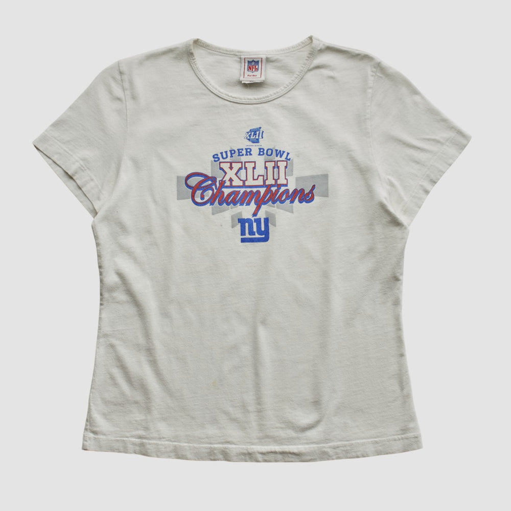 Super Bowl XLII NFL 2008 T-shirt - White T-shirts