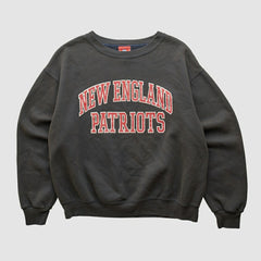 New England Patriots NFL 2000s Pullover Sweatshirt - Black Pullover