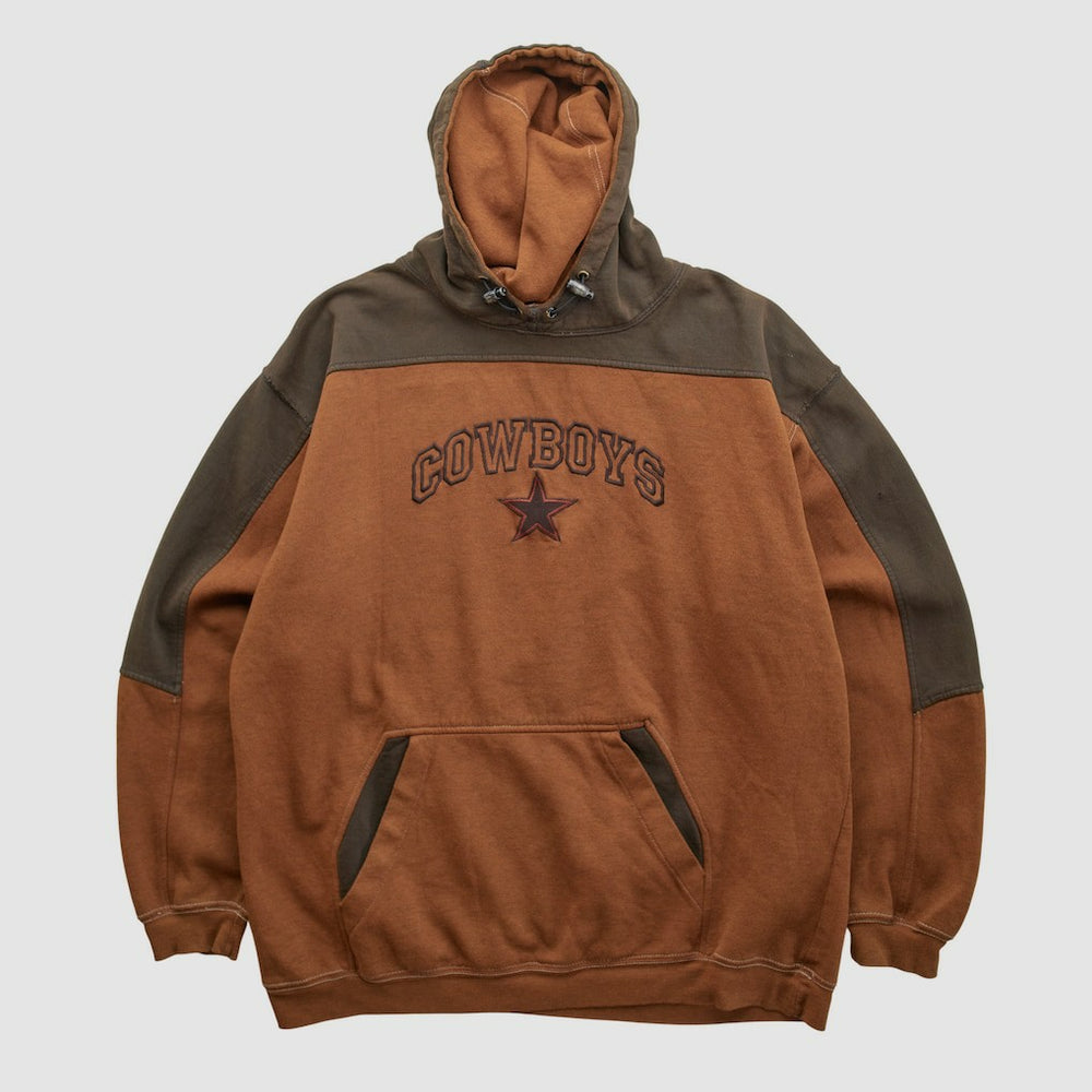 Dallas Cowboys Cowboys Authentic Apparel 2000s Hooded Pullover Sweatshirt - Clay Pullover