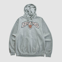 Chicago Bears 2010s Hooded Pullover Sweatshirt - Heather Gray Pullover
