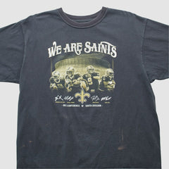 New Orleans Saints Reebok 2000s T-shirt - Black T-shirts