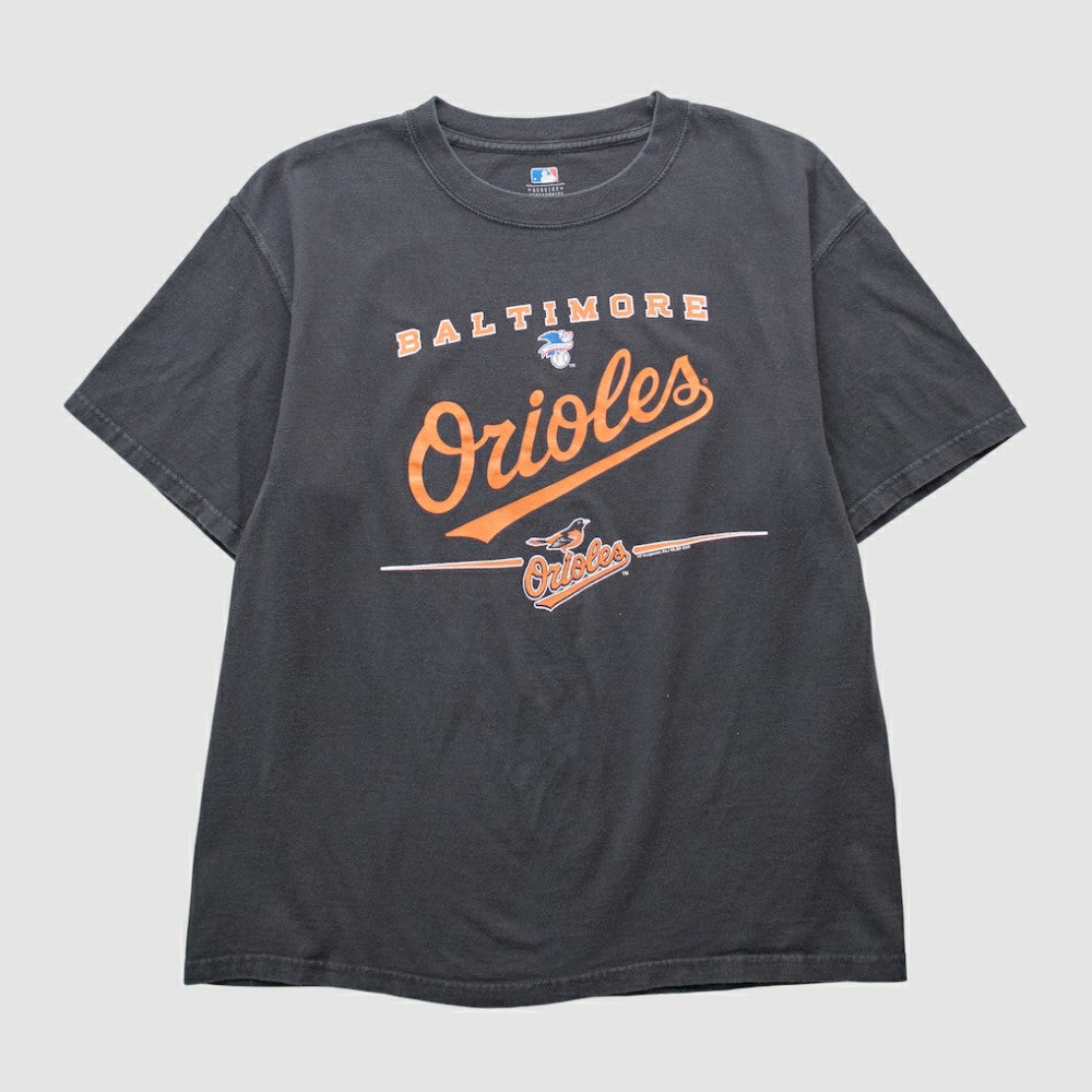 Baltimore Orioles Genuine Merchandise 2000s T-shirt - Black - Vintage T-shirts