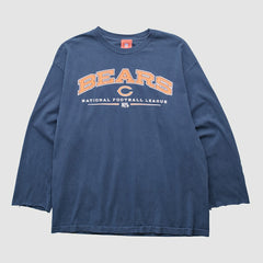 Chicago Bears NFL 2000s Long Sleeve T-shirt - Navy T-shirts