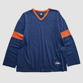 Denver Broncos NFL 2000s Long Sleeve T-shirt - Navy T-shirts