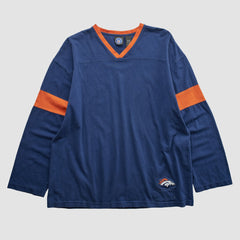 Denver Broncos NFL 2000s Long Sleeve T-shirt - Navy T-shirts