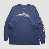 Denver Broncos NFL 2010s Long Sleeve T-shirt - Navy T-shirts
