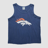 Denver Broncos Dynasty 90s Tank - Navy Tanks