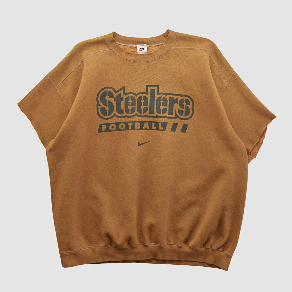 Pittsburgh Steelers 90s Pullover Sweatshirt - Clay Pullover