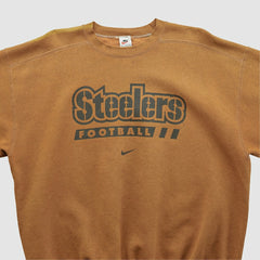 Pittsburgh Steelers 90s Pullover Sweatshirt - Clay Pullover