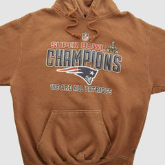 Super Bowl XLIX Pennant Sportswear 2015 Hooded Pullover Sweatshirt - Clay Pullover