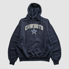 Dallas Cowboys Cowboys Authentic Apparel 2010s Hooded Pullover Sweatshirt - Navy Pullover