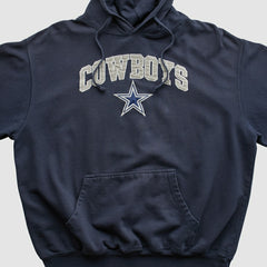 Dallas Cowboys Cowboys Authentic Apparel 2010s Hooded Pullover Sweatshirt - Navy Pullover