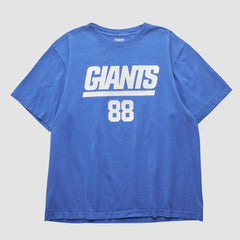 New York Giants Reebok 2000s T-shirt - Blue T-shirts