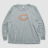 Chicago Bears NFL 2000s Long Sleeve T-shirt - Heather Gray T-shirts