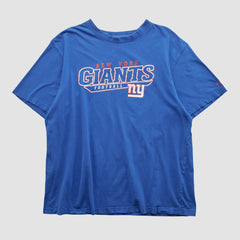 New York Giants Reebok 2000s T-shirt - Blue T-shirts