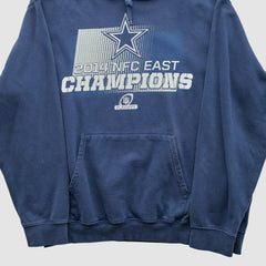 NFC East Champions 2014 Hooded Pullover Sweatshirt - Navy Pullover