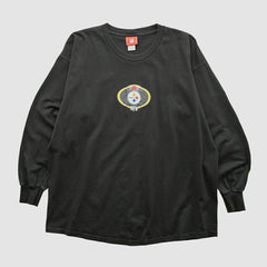 Pittsburgh Steelers NFL 2000s Long Sleeve T-shirt - Black T-shirts