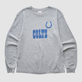 Indianapolis Colts NFL 2000s Long Sleeve T-shirt - Heather Gray T-shirts