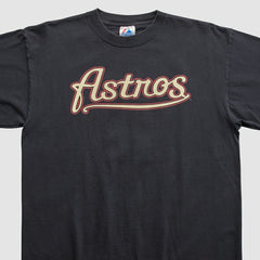 Houston Astros Majestic 2000s T-shirt - Black - Vintage T-shirts
