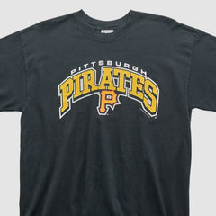 Pittsburgh Pirates Lee Apparel 2001 T-shirt - Black - Vintage T-shirts