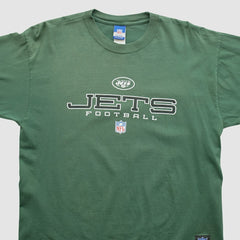New York Jets Reebok 2000s Long Sleeve T-shirt - Green T-shirts