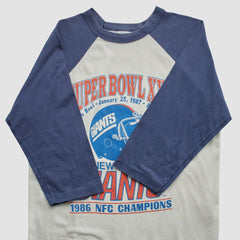 Super Bowl XXI Trench 1986 T-shirt - White T-shirts