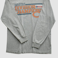 Division Champions NFL 2006 Long Sleeve T-shirt - Heather Gray T-shirts