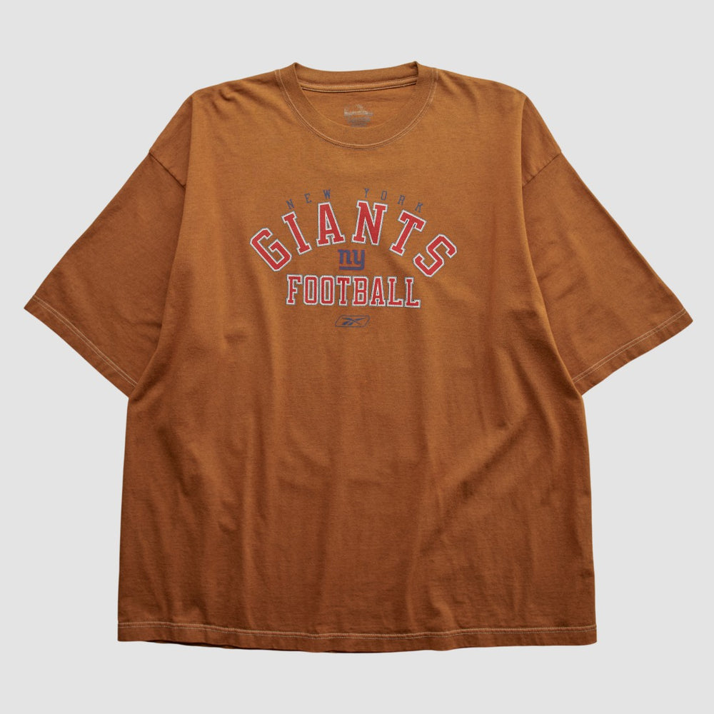 New York Giants Reebok 2000s T-shirt - Clay T-shirts