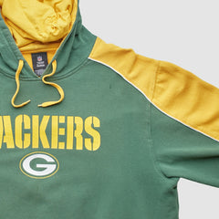 Green Bay Packers Reebok 2010s Hooded Pullover Sweatshirt - Green Pullover