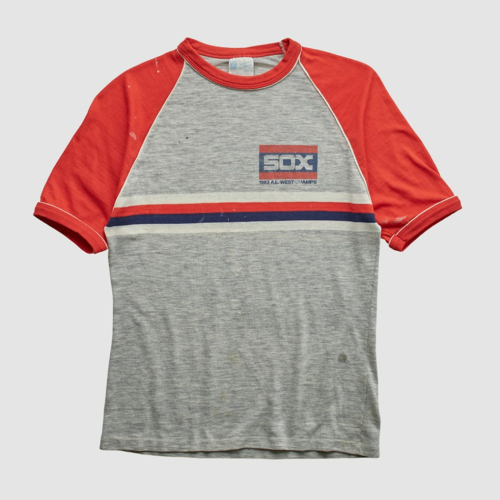 Chicago White Sox Sportswear by Famous 1983 T-shirt - Heather Gray - XVintage T-shirts