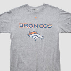 Denver Broncos NFL 2000s T-shirt - Heather Gray T-shirts