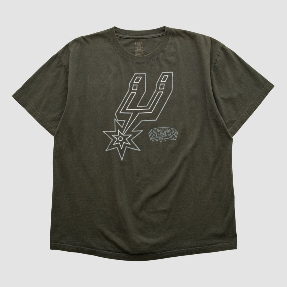 San Antonio Spurs NBA 2000s T-shirt Black Vintage - Vintage