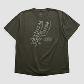 San Antonio Spurs NBA 2000s T-shirt Black Vintage - Vintage