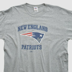 New England Patriots NFL 2000s Long Sleeve T-shirt - Heather Gray T-shirts