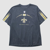 New Orleans Saints Reebok 2000s T-shirt - Black T-shirts