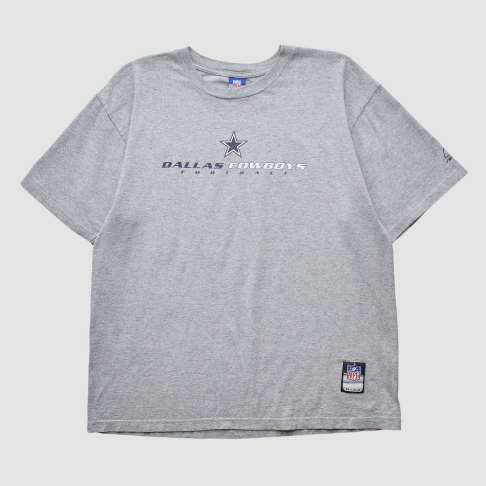 Dallas Cowboys Reebok 2000s T-shirt - Heather Gray T-shirts