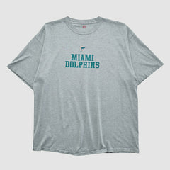 Miami Dolphins NFL 2000s T-shirt - Heather Gray T-shirts
