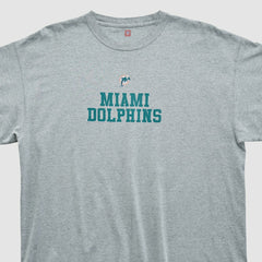 Miami Dolphins NFL 2000s T-shirt - Heather Gray T-shirts