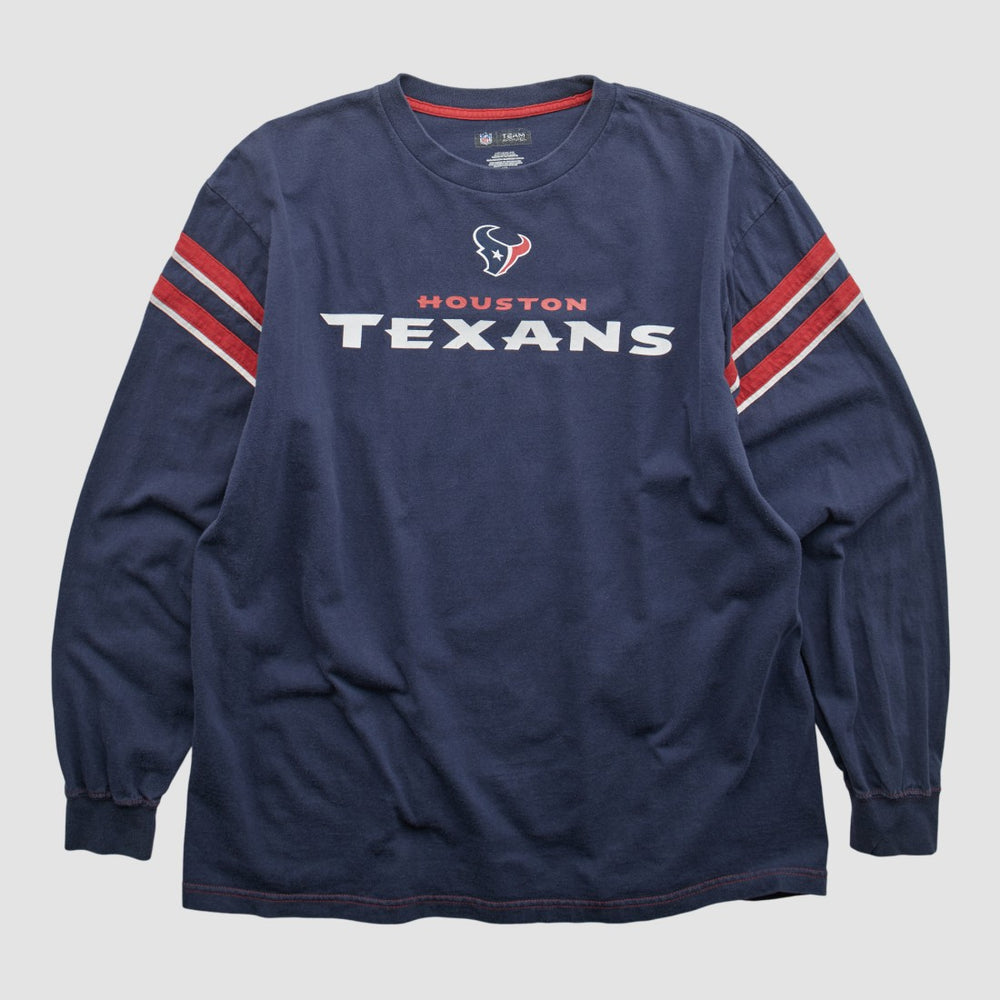 Houston Texans NFL 2010s Long Sleeve T-shirt - Navy T-shirts