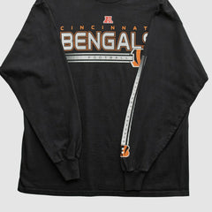 Cincinnati Bengals NFL 2010s Long Sleeve T-shirt - Black T-shirts