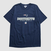 New England Patriots Reebok 2000s T-shirt - Navy T-shirts