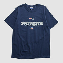 New England Patriots Reebok 2000s T-shirt - Navy T-shirts