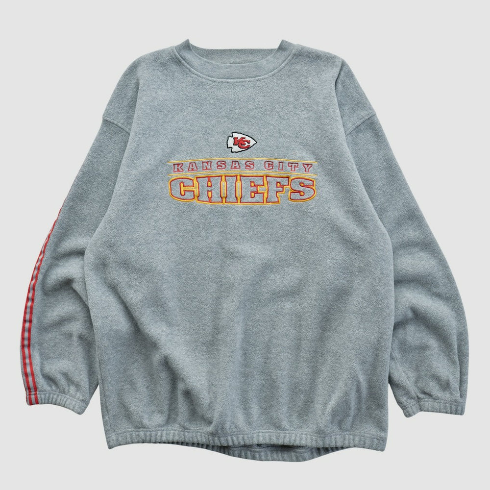 Kansas City Chiefs Active 2000s Pullover Sweatshirt - Gray Pullover