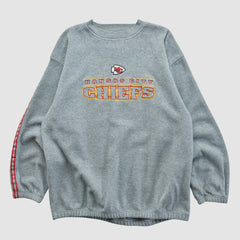Kansas City Chiefs Active 2000s Pullover Sweatshirt - Gray Pullover