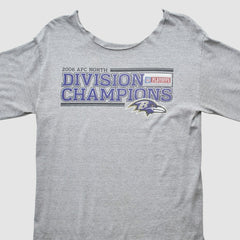 Baltimore Ravens 2006 Long Sleeve T-shirt - Heather Gray T-shirts