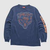 Chicago Bears NFL 2000s Long Sleeve T-shirt - Navy T-shirts