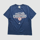 Boston Red Sox Adidas 2004 T-shirt - Navy - Vintage T-shirts