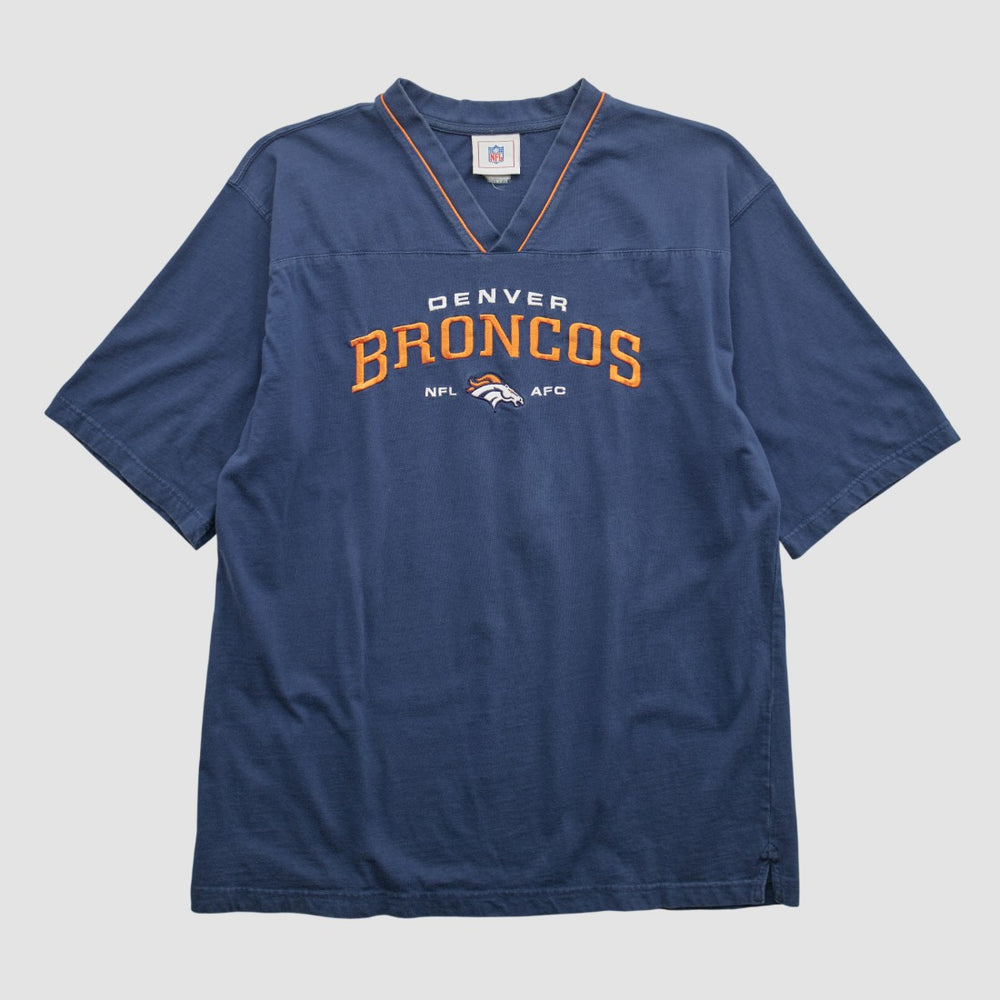 Denver Broncos NFL 2000s T-shirt - Navy Real Vintage T-shirts