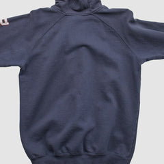 Boston Red Sox Genuine Merchandise 2000s Hooded Full Zip Sweatshirt - Navy - Vintage Sweatshirts