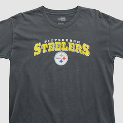 Pittsburgh Steelers NFL 2010s Long Sleeve T-shirt - Black T-shirts